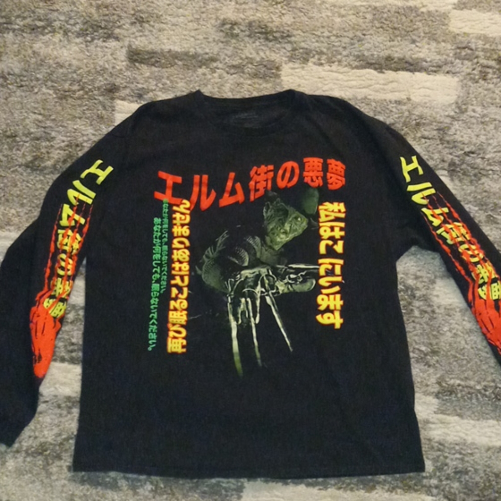 Nightmare on Elm Street long sleeve t-shirt XL